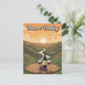 Duoro Valley Portugal Travel ポストカード (スタンド正面)