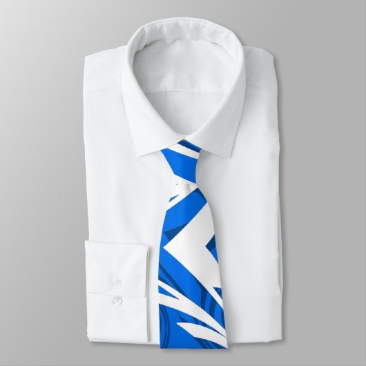 Duotoneの種族のタイの青 ネクタイ (タイ)