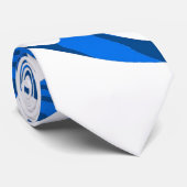 Duotoneの種族のタイの青 ネクタイ (ロール)