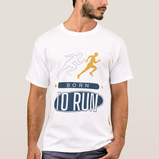 Duotone Born To Run Marathon T-Shirt  Tシャツ (正面)