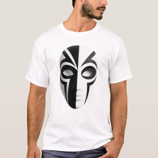 Duplicity_Mask_はっきりしたSpirit。 Tシャツ (正面)