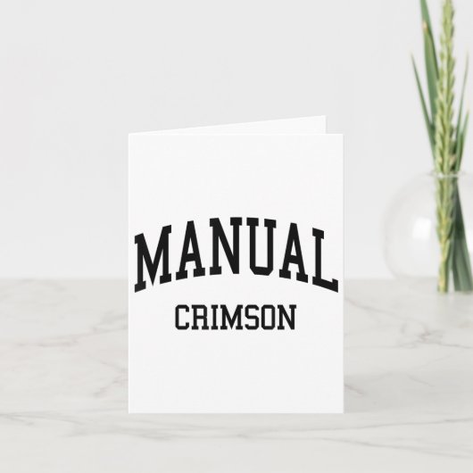 Dupont Manual High School Hs Louisville Ky Retro S カード (正面)