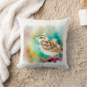 Duponts lark 131024AREF131 - Watercolor クッション (ブランケット)