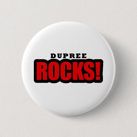 Dupree、アラバマ 缶バッジ (正面)