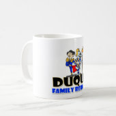 Duqueの懇親会2015のマグ コーヒーマグカップ (正面左)