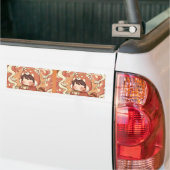  Durable Red Panda On Board Car Sticker バンパーステッカー (トラック上)