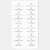 Durable Waterproof Business Info For Surfaces ラベル (シート)