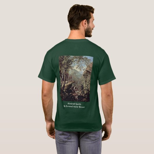 Durandのアセルブラウンによる気の合う者同士 Tシャツ (裏面フル)