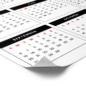 Durango Colorado Mountain Train 2026 Calendar ポスター (角)