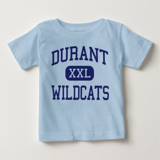 Durant -山猫-高等学校- Durantアイオワ ベビーTシャツ (正面)