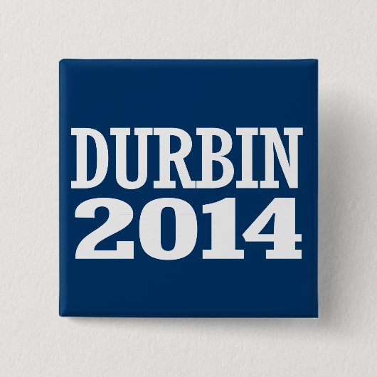 DURBIN 2014年 缶バッジ (正面)