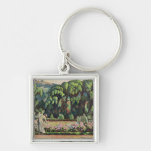 Durbins、c.1915の芸術家の庭(油はできます キーホルダー