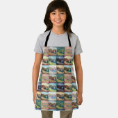 Durdle Door, Dorset, England Collage エプロン (インサイチュ)