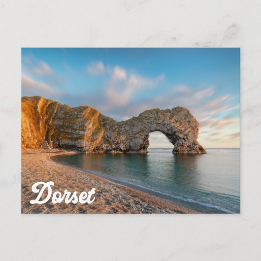 Durdle Door, Jurassic Coast, Dorset, England ポストカード (正面)