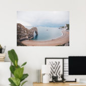 DURDLE DOOR, LULWORTH, DORSET，イギリス ポスター (ホームオフィス)