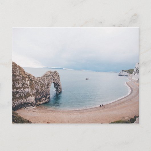DURDLE DOOR, LULWORTH, DORSET，イギリス ポストカード (正面)