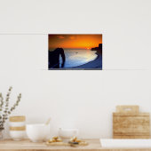 Durdle Door, sunset, Dorset,イギリス ポスター (キッチン)