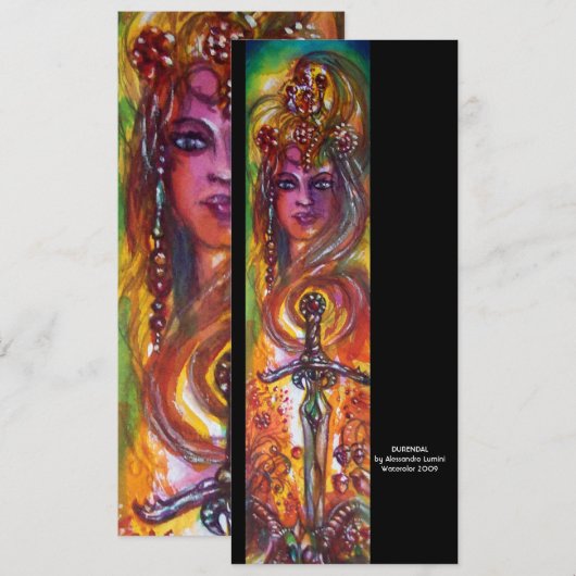 DURENDAL 招待状 (正面/裏面)