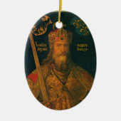 Dürerのオーナメントによるカール大帝 セラミックオーナメント (正面)