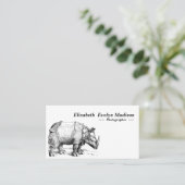 dürerのサイ 名刺 (スタンド正面)