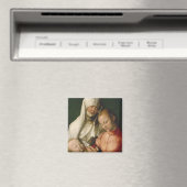 Durer著セントアンを持つヴァージンそして子供 マグネット (インサイチュ (食洗機))