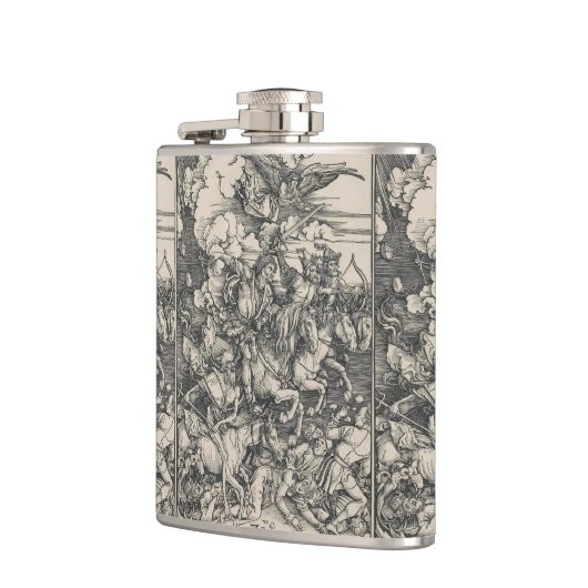 Durer著黙示録の人類の四大災害 フラスク (左)