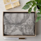 Durer著2つの天使によって戴冠する聖母マリア 薄葉紙 (ギフト)