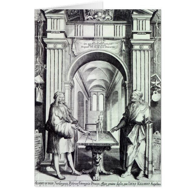 Durer、c.1628への尊敬 (正面)