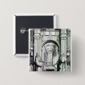 Durer、c.1628への尊敬 缶バッジ (正面&裏面)