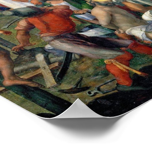 Dürer - Martyr of the Ten Thousand Christians ポスター (角)