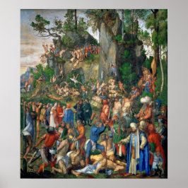 Dürer - Martyr of the Ten Thousand Christians ポスター
