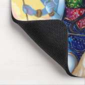 "Durgaおよびトラ"のマウスパッド マウスパッド (コーナー)