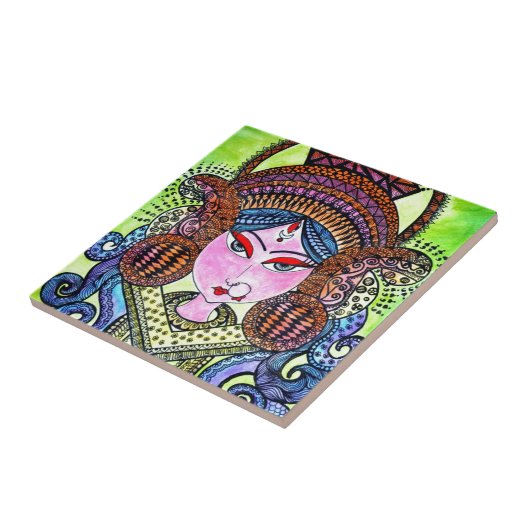 Durga Maa タイル (側面)