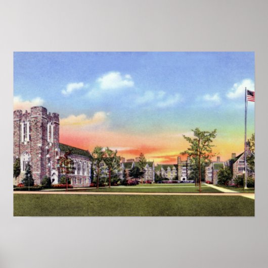 Durham North Carolina Univ. Med School ポスター (正面)