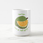 Durian"ついに鼻を鳴らす恋" コーヒーマグカップ (中央)