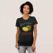 Durian：果物のみはっきりしたの敢え味 Tシャツ (正面フル)