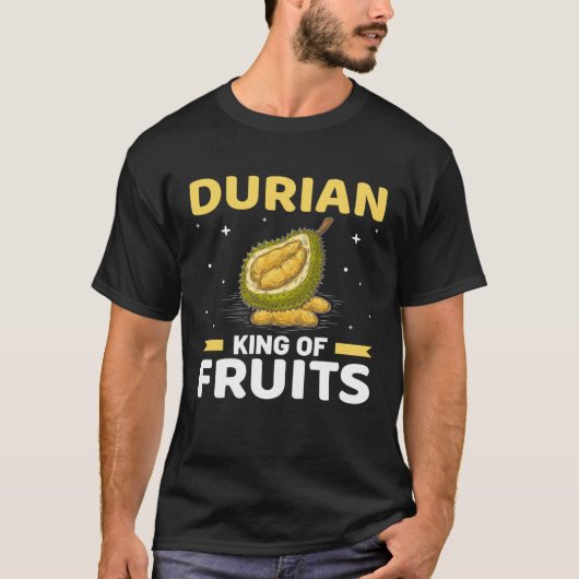 Durian King Of Fruits  Durian Costume Durian Tシャツ (正面)