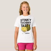 Durian: Stinky, Thorny, Tasty Tシャツ (正面フル)