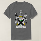 Durkin Coat of Arms Family Crest  Tシャツ (デザイン正面)