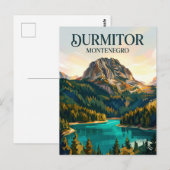 Durmitor National Park Montenegro ポストカード (正面/裏面)