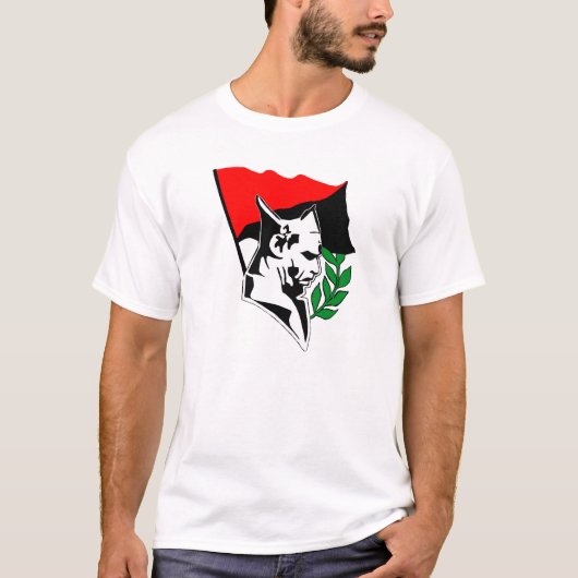 Durruti - Anarchy Flag Tシャツ (正面)