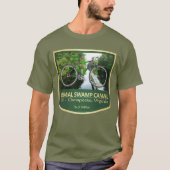 Dury Swamp Canal Trail(bike2) Tシャツ (正面)