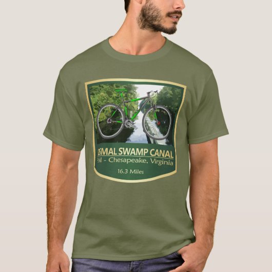 Dury Swamp Canal Trail(bike2) Tシャツ (正面)