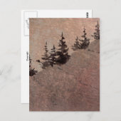 「Dusk #2」カントリー・ロードのはがき ポストカード (正面/裏面)