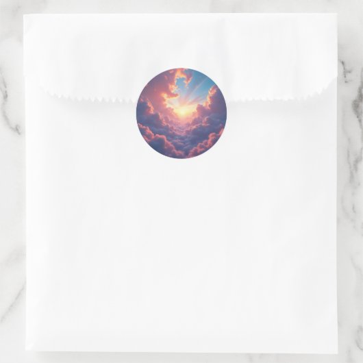 Dusk Breaks Through - ラウンドシール (バッグ)