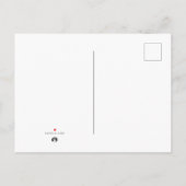 Dusk Bunnies Customizable インビテーションポストカード (裏面)