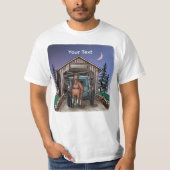 Dusk Covered Bridge  Tシャツ (正面)