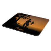 Dusk Personalのフィッシャー女性 カッティングボード (角)