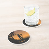 Dusk Personalのフィッシャー女性 コースター (側面)