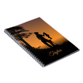 Dusk Personalのフィッシャー女性 ノートブック (右側)